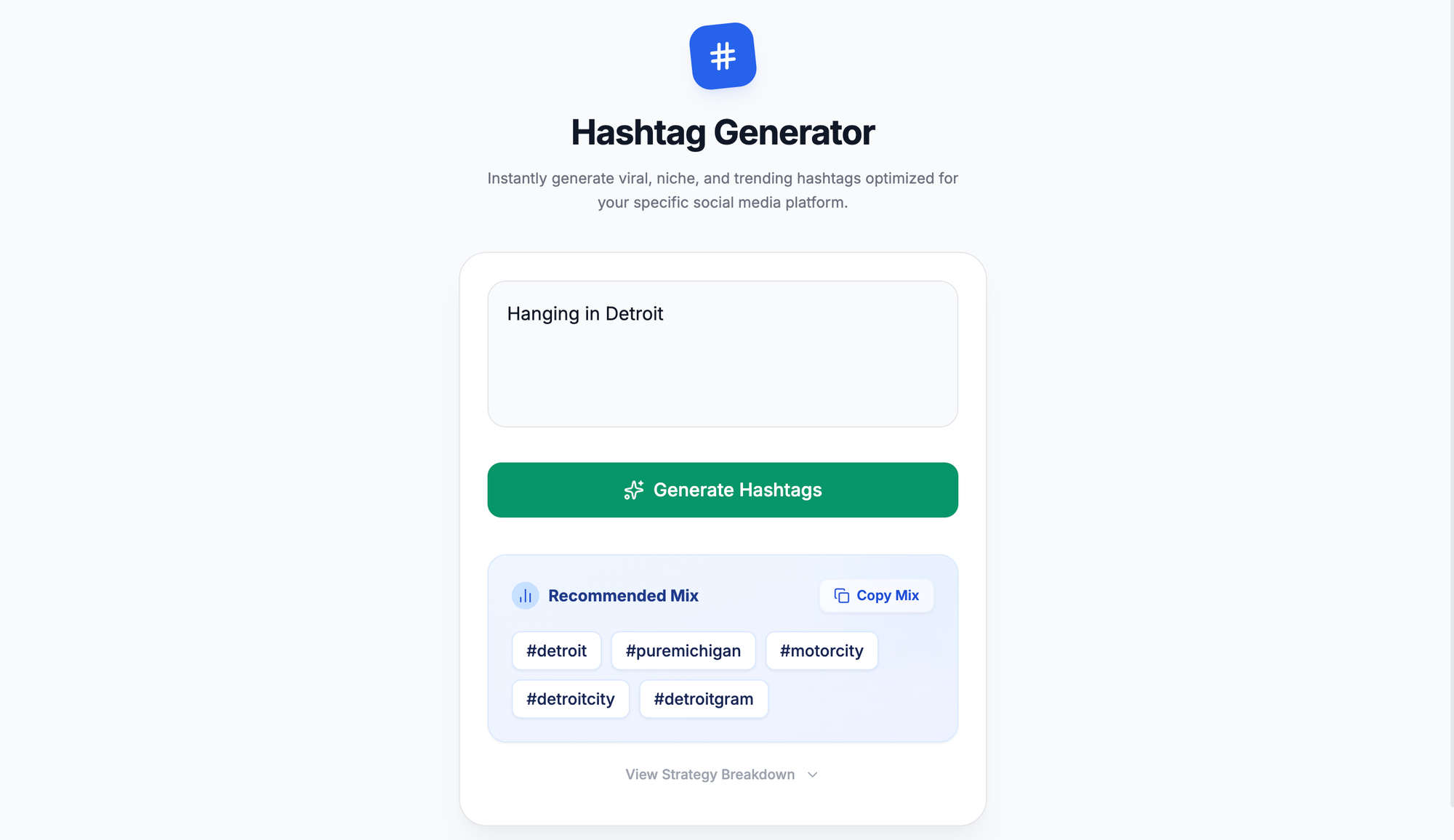 Hashtag Generator Feature Image