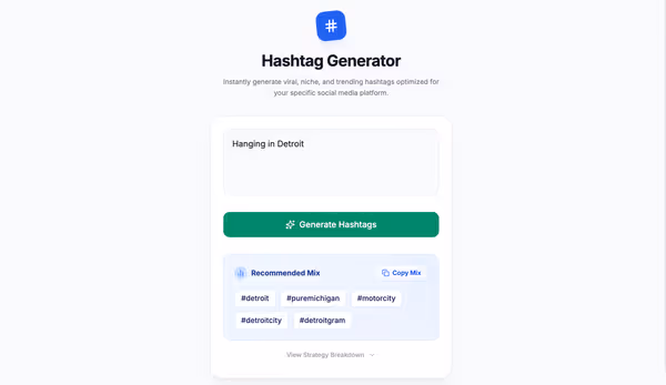 Hashtag Generator