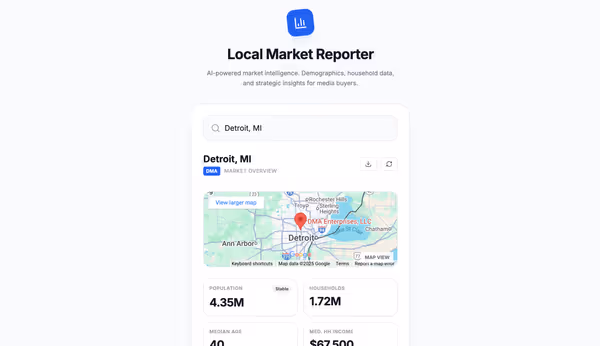 Local Market Reporter